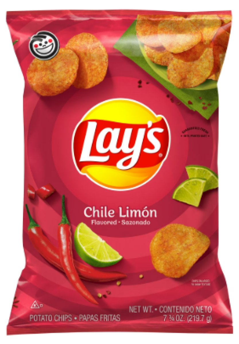 Lay's Chili Lime Flavored Potato Chips 7.75 Oz.