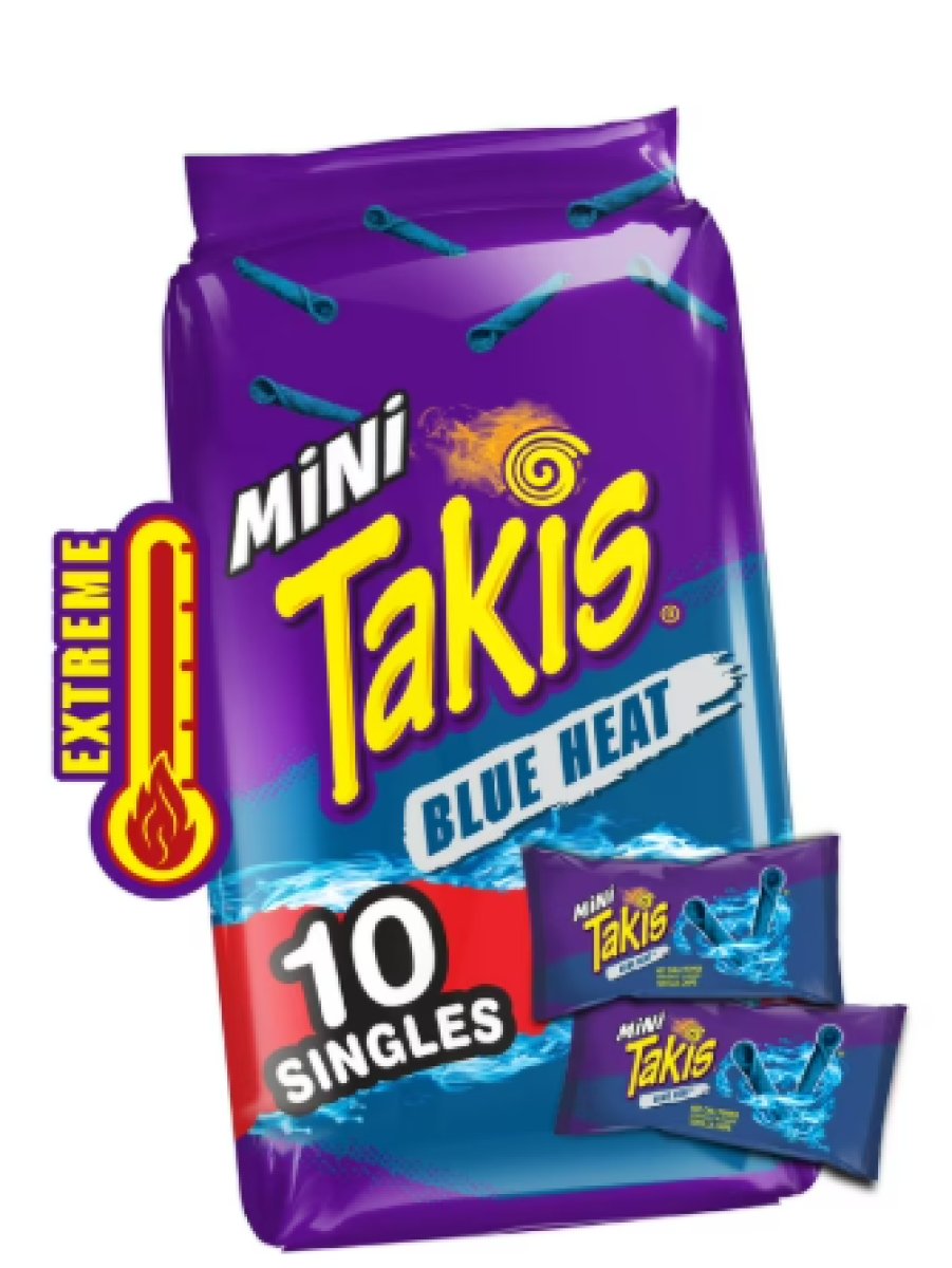 Takis Blue Heat Mini Multipack of 10 Pieces / 1.23 oz