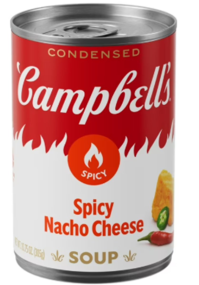 Campbell's Spicy Nacho Cheese Condensed Milk Soup 10.75 oz Can