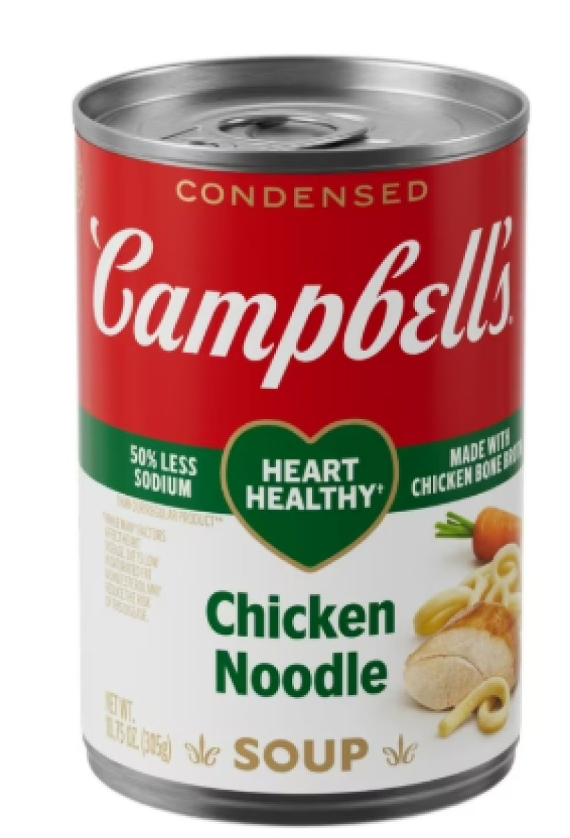 Campbell's Condensed Heart Healthy Chicken Noodle Soup 10.75 oz Can