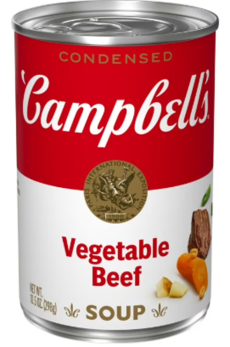 Campbell's Condensed Beef Soup with Vegetables 10.5 oz Can