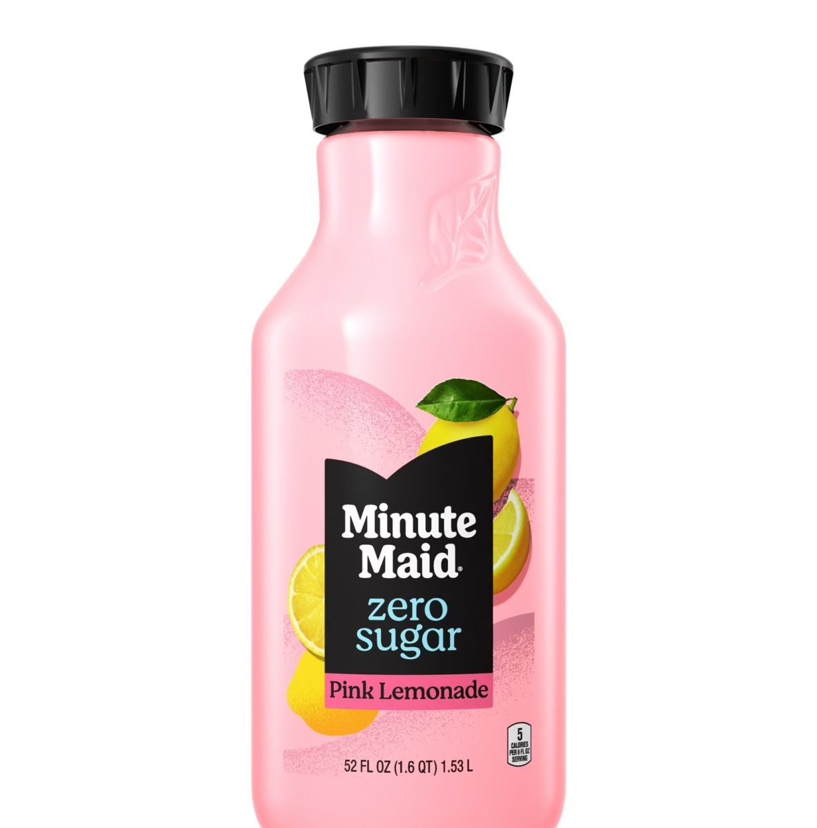 Minute Maid Zero Sugar Pink Lemonade Juice 52 fl oz Bottle