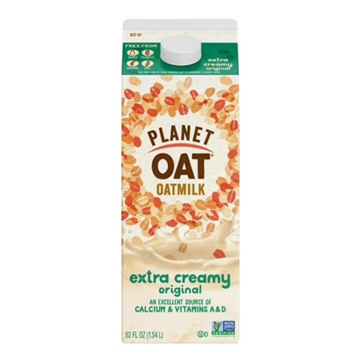 Planet Oat Extra Creamy Original Oat Milk, 52 oz