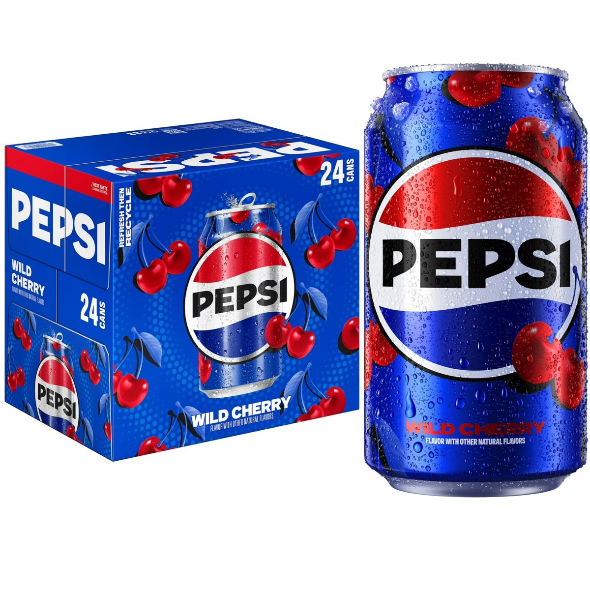 Wild Cherry Pepsi? 24-Pack 12 fl. oz. Cans