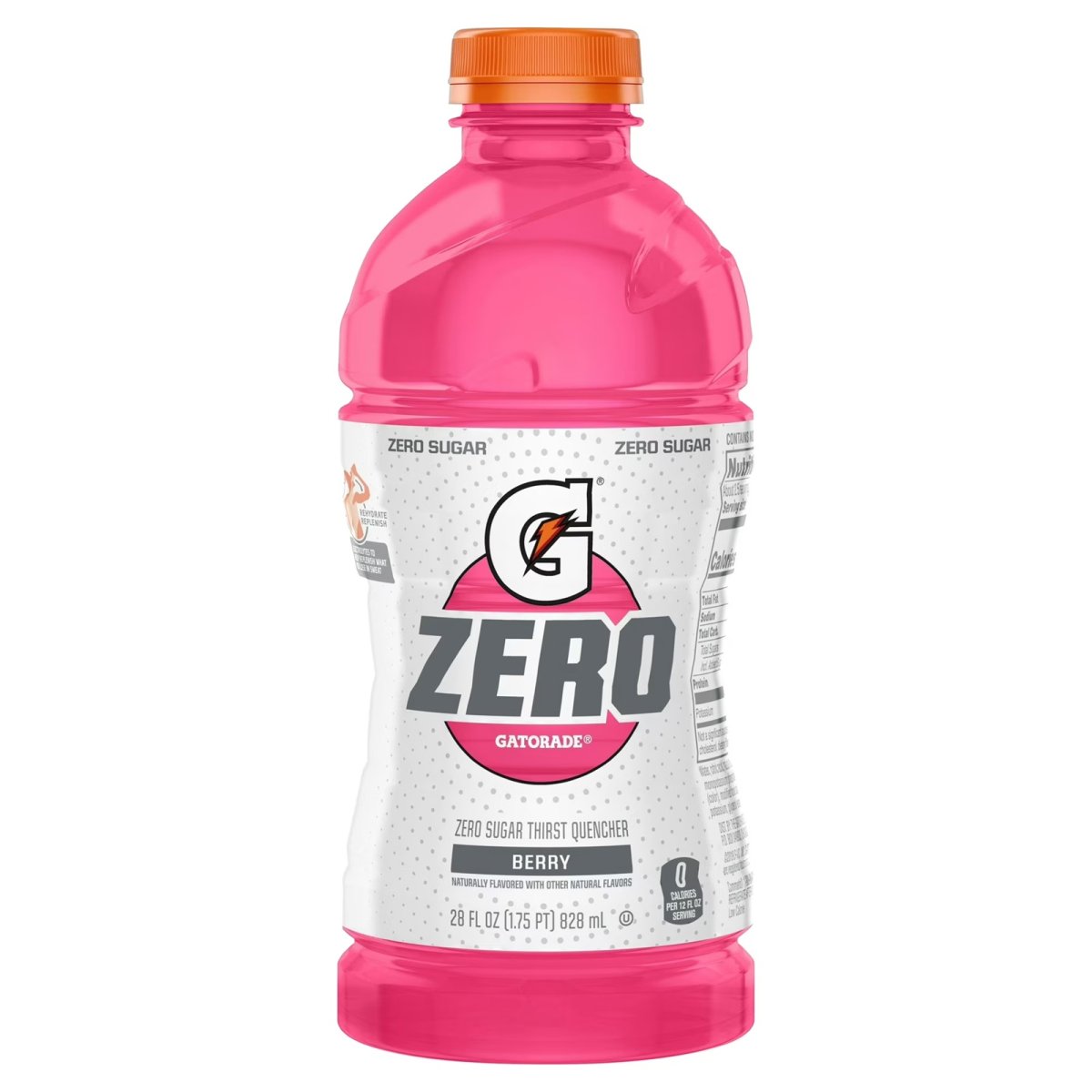 Gatorade Zero Berry Sports Drink to Quench Sugar Thirst 28 fl oz, 1 Unit Bottle