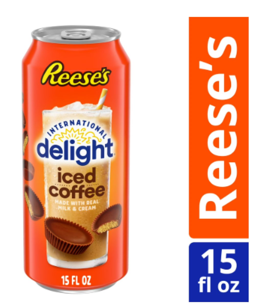 REESE'S International Delight Ready-to-Drink Iced Coffee, 15 fl oz