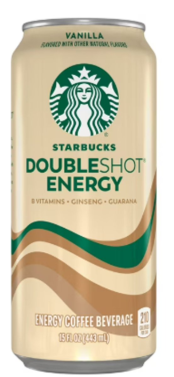 Starbucks Doubleshot Coffee and Vanilla Energy Drink, 15 oz Can