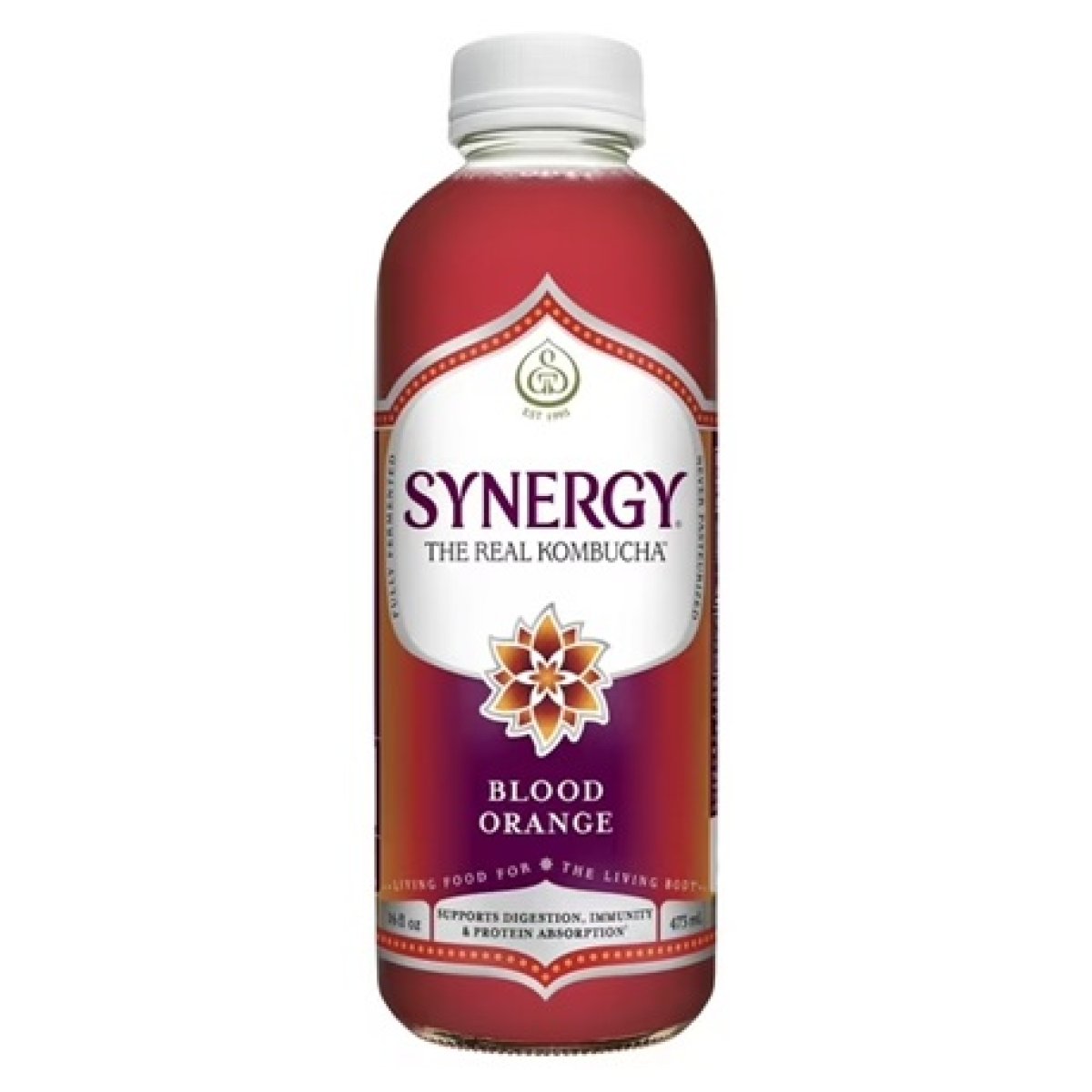Synergy The Real Kombucha Blood Orange, 16 fl oz