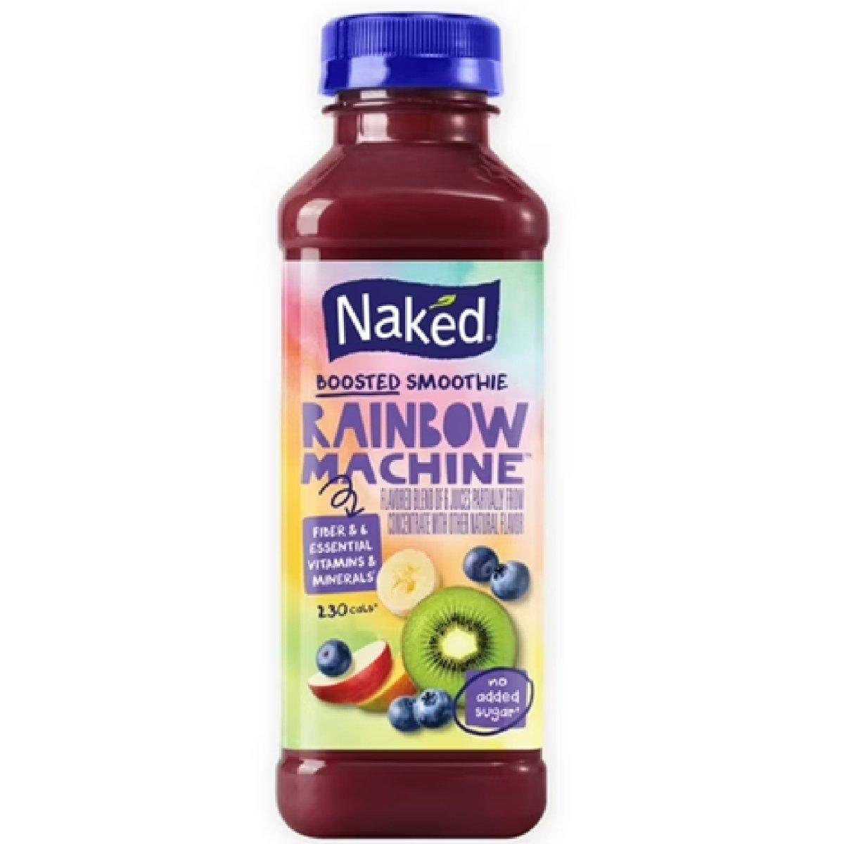 Naked Juice Rainbow Machine 100% Juice Smoothie Mix, 15.2 fl oz