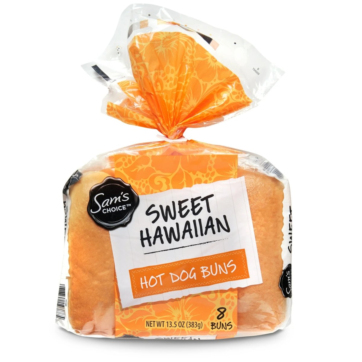 Sam's Choice Sweet Hawaiian Hot Dog Buns, 13.5 oz, 8 Count (Shelf Stable)