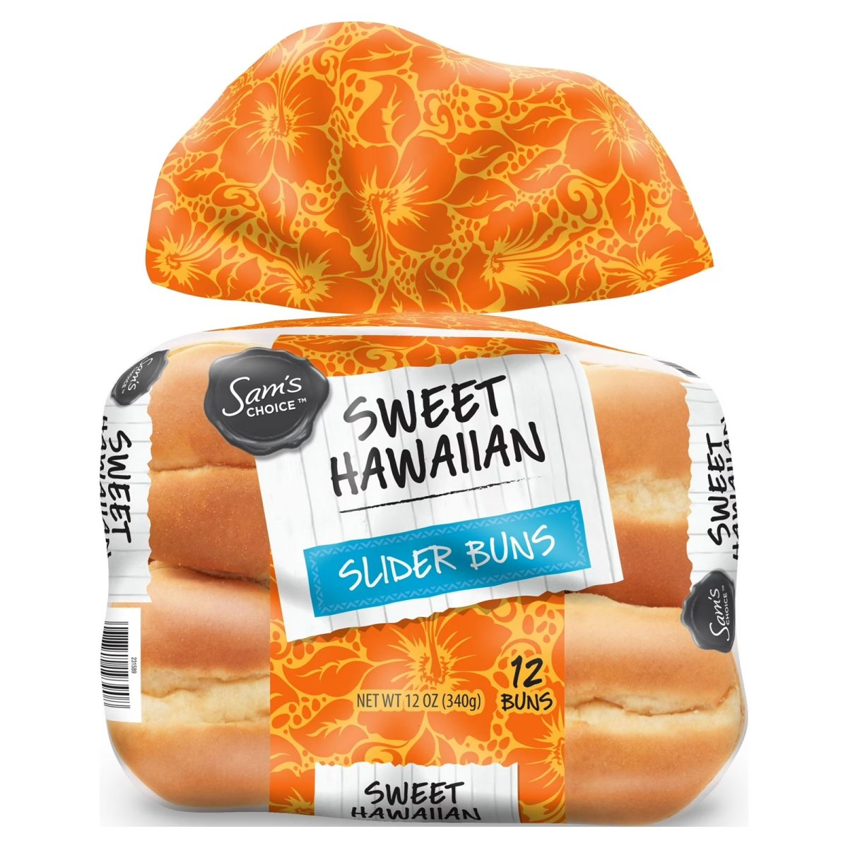 Sam's Choice Sweet Hawaiian Slider Buns, 12 oz, 12 Count
