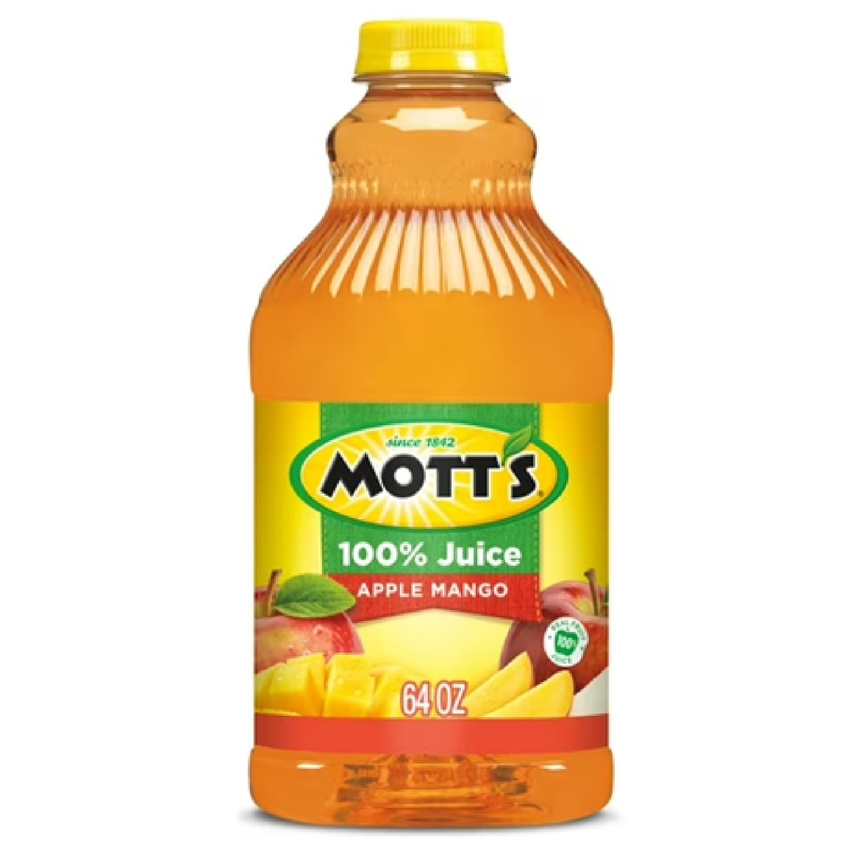 Mott's 100% Apple Mango Juice, 64 fl oz Bottle