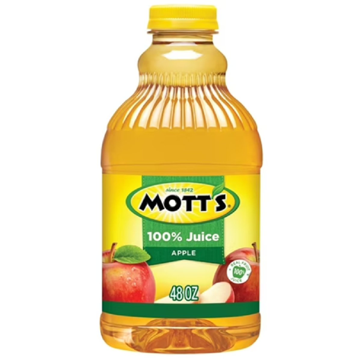 Mott's 100% Original Apple Juice, 48 fl oz, Bottle