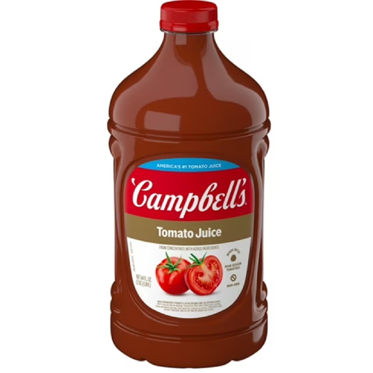 Campbell's 100% Tomato Juice, 64 fl oz Bottle