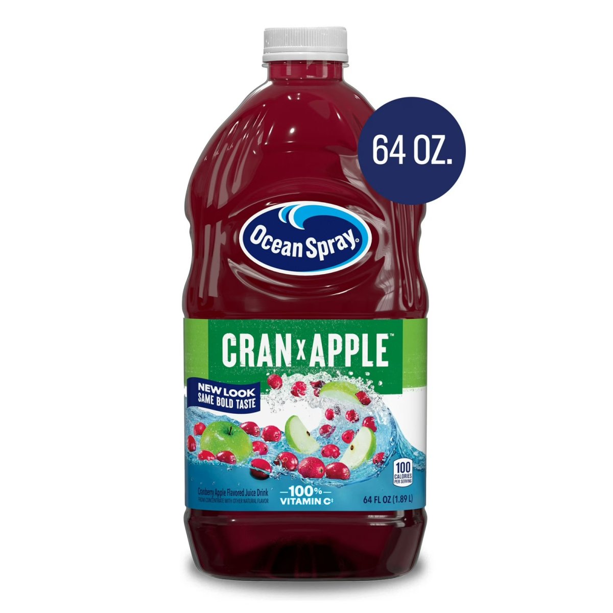 Ocean Spray® Cran-Apple™ Cranberry Apple Juice Drink, 64 fl oz Bottle