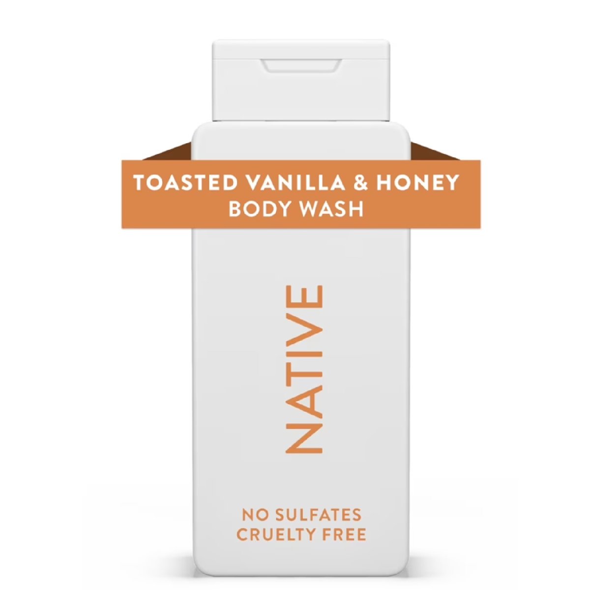 Native Limited Edition Toasted Vanilla & Honey Body Wash 18 oz