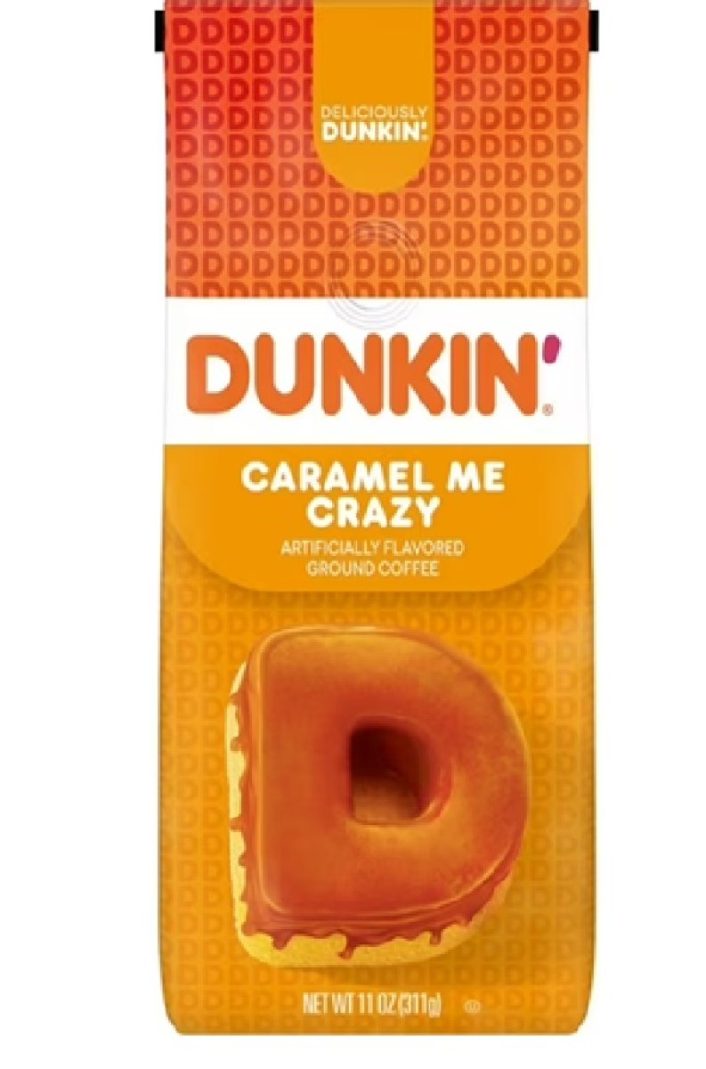 Dunkin' Caramel Me Crazy Ground Coffee, 11 oz