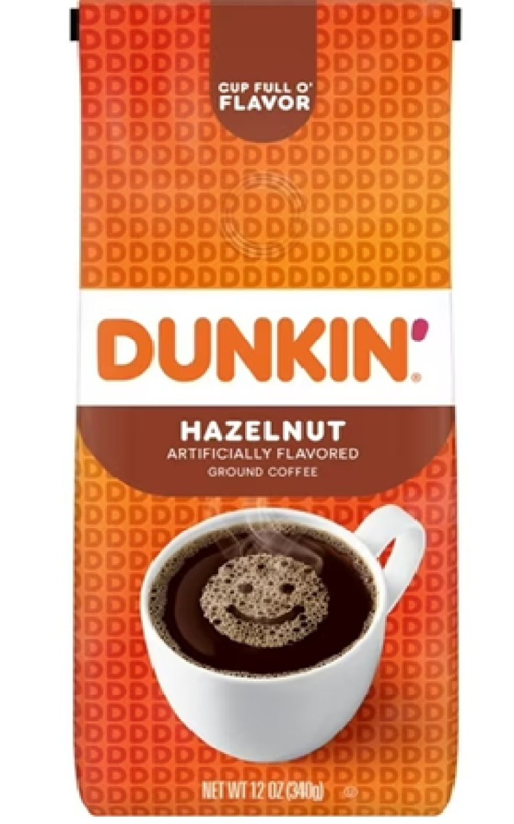 Dunkin' Hazelnut Flavored Ground Coffee 12 oz