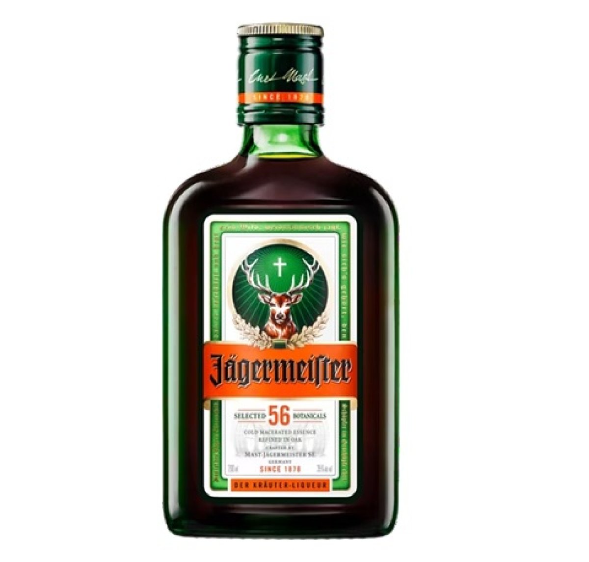 Jagermeister Herbal Liqueur 200ml Bottle, 35% ABV