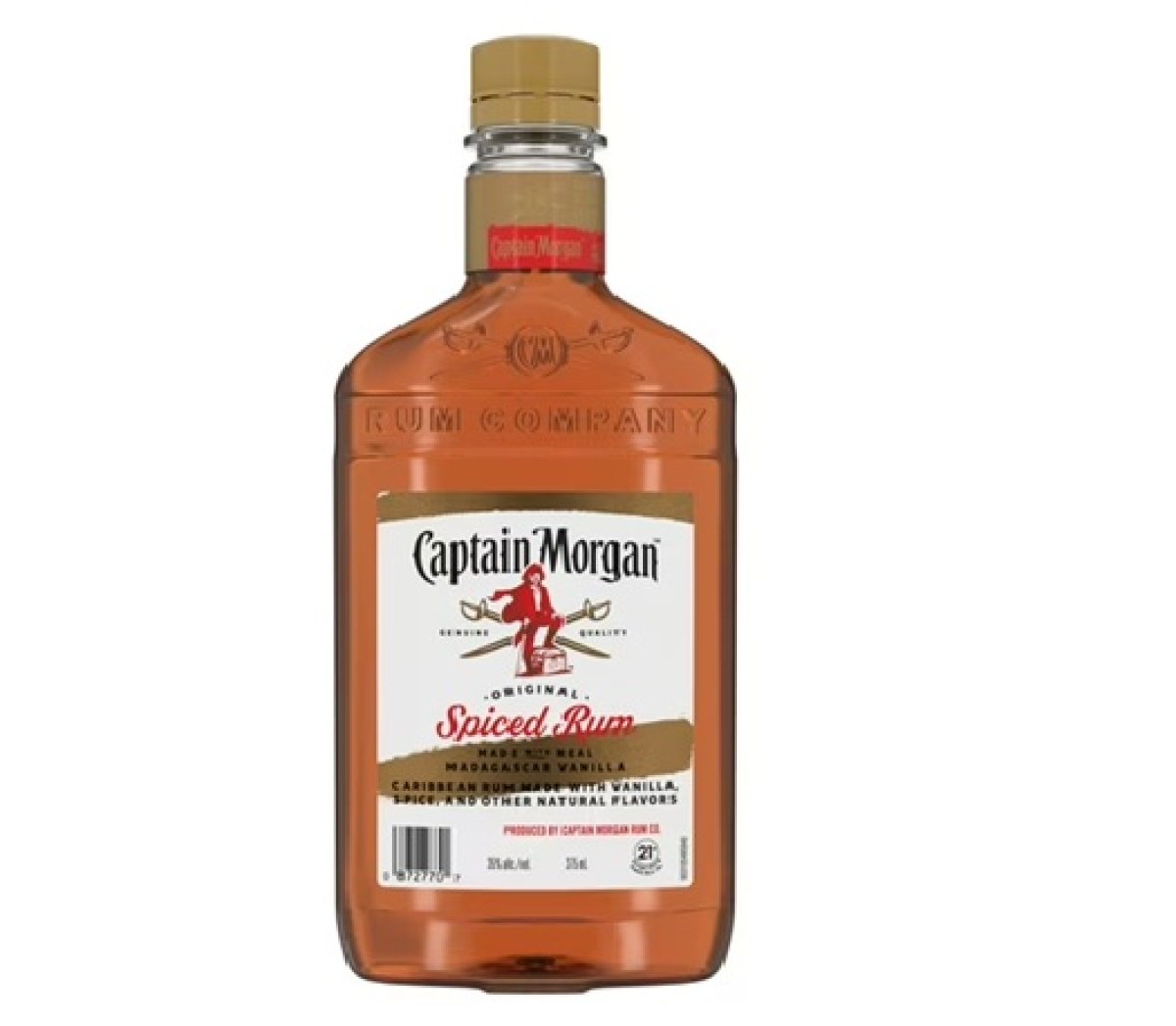 Captain Morgan Original Spiced Rum 375ml Bottle, 35% Abs