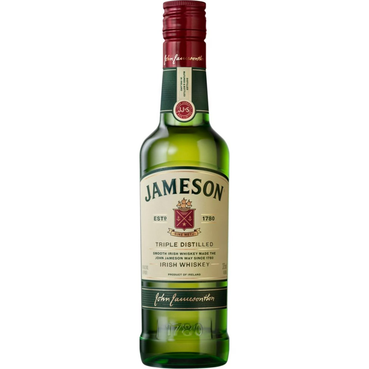 Jameson Original Irish Whiskey, 375 mL Bottle, 40% ABV