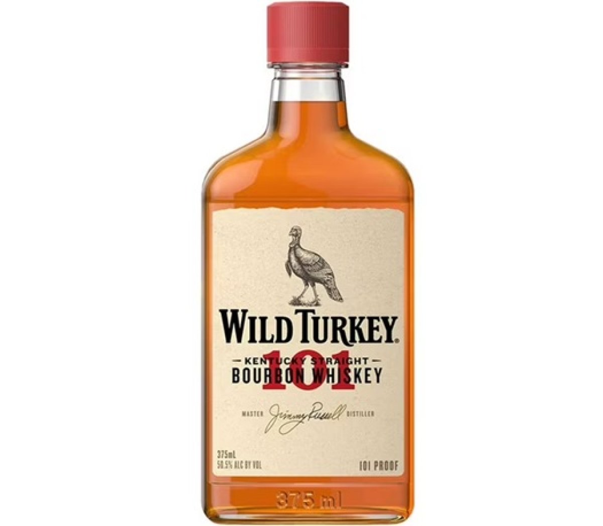 Wild Turkey 101 Bourbon Whiskey, 375 ml