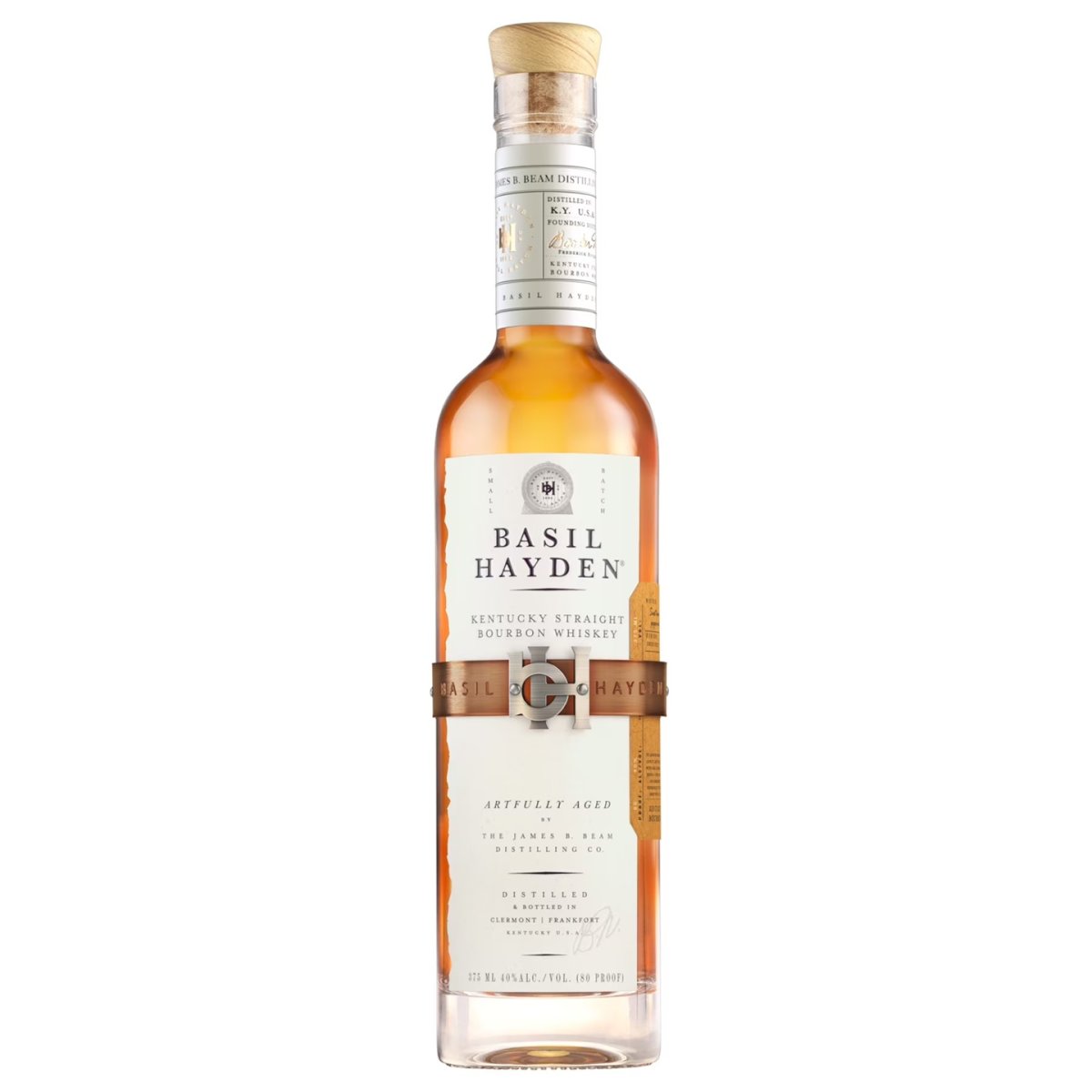 Basil Hayden Bourbon Straight Bottle 375ml, 40% Alcohol