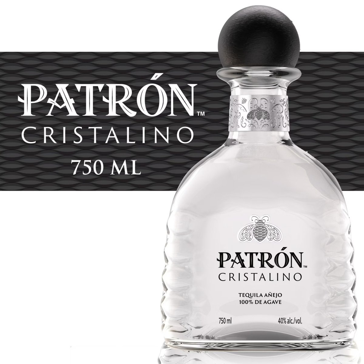 PATRÓN Cristano tequila, 750 ml, one bottle