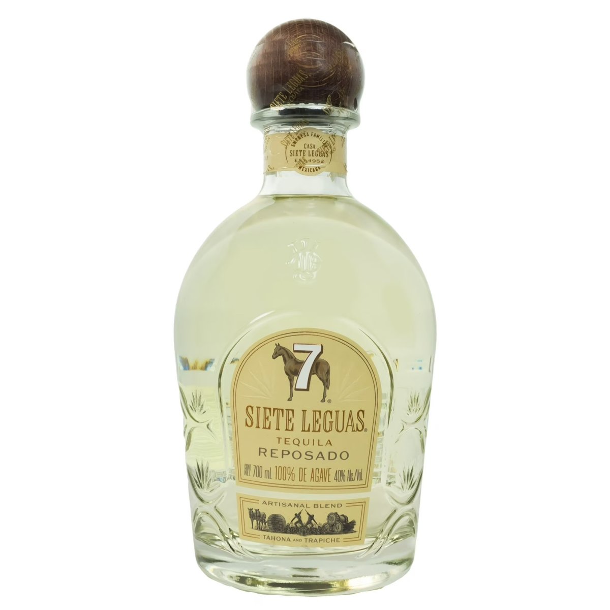 Siete Leguas Reposado Tequila, 700ml 80 Degrees