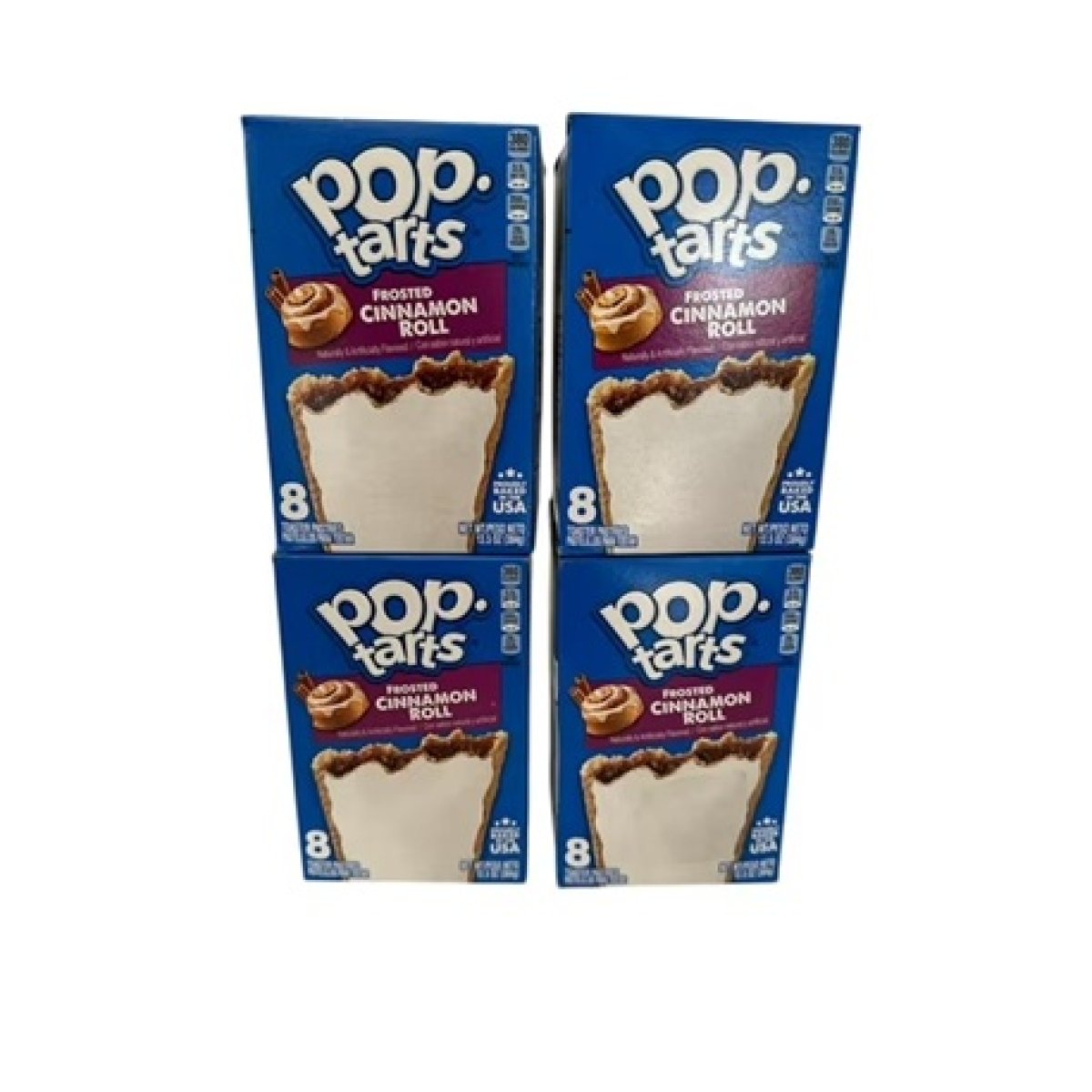 Pop-Tarts Cinnamon Ice Cream Toaster Cakes, Breakfast Food, Shelf Stable, 13.5 oz (8 Count)