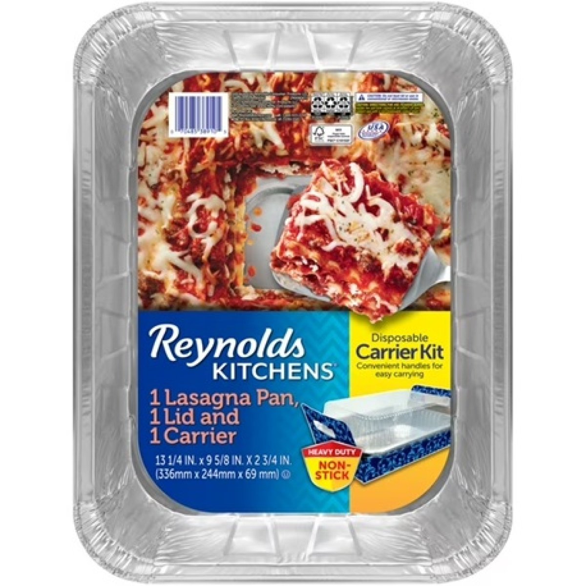 Reynolds Lasagna Holder 14x10x3 with Lid 1 unit
