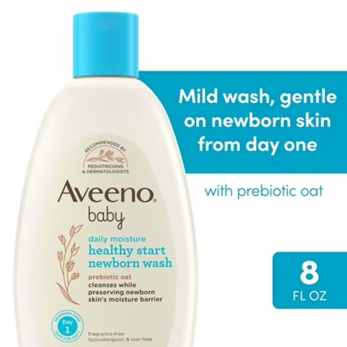Aveeno Baby Healthy Start Nourishing Newborn Baby Body Wash, 8 fl. oz