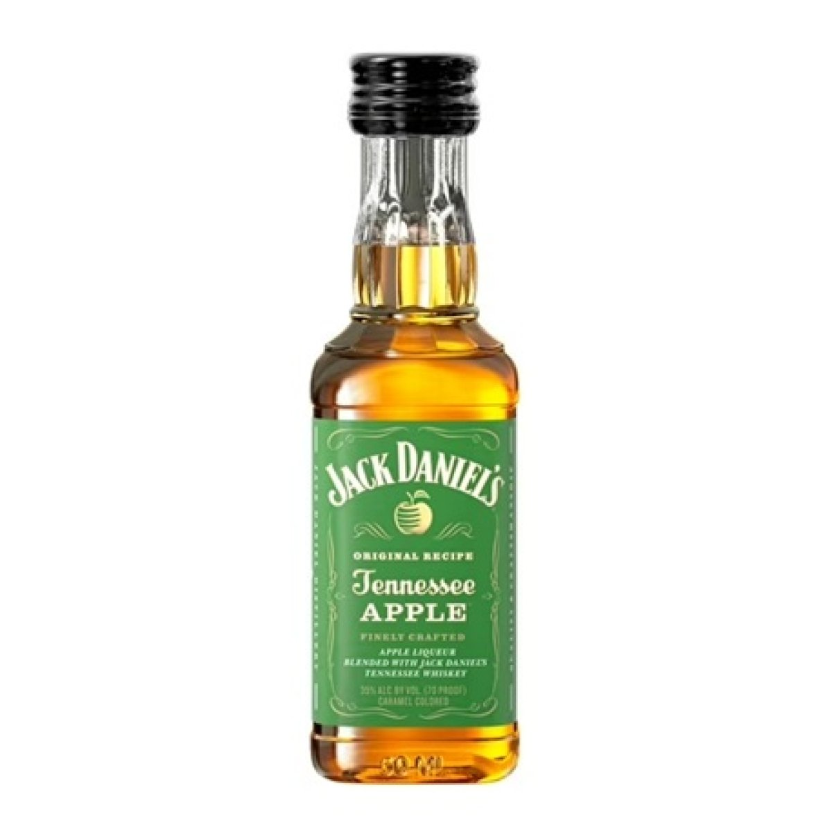Jack Daniel's Tennessee Apple Flavored Whiskey Specialty, 50ml Bottle, 35% Adv