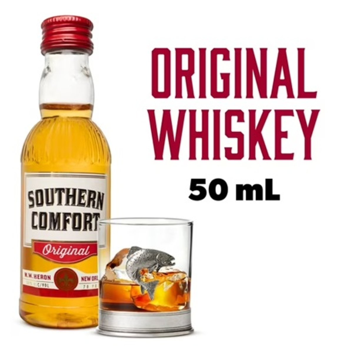 Southern Comfort Original Whiskey 50 Ml of Liqueur, 35% Alcohol