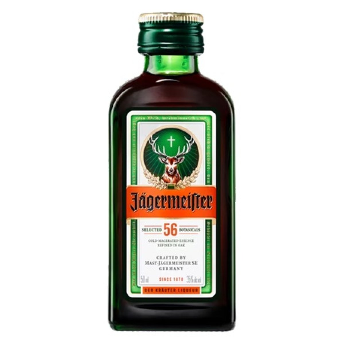 Jagermeister, Jagermeister German Digestive Liqueur, 50 ml