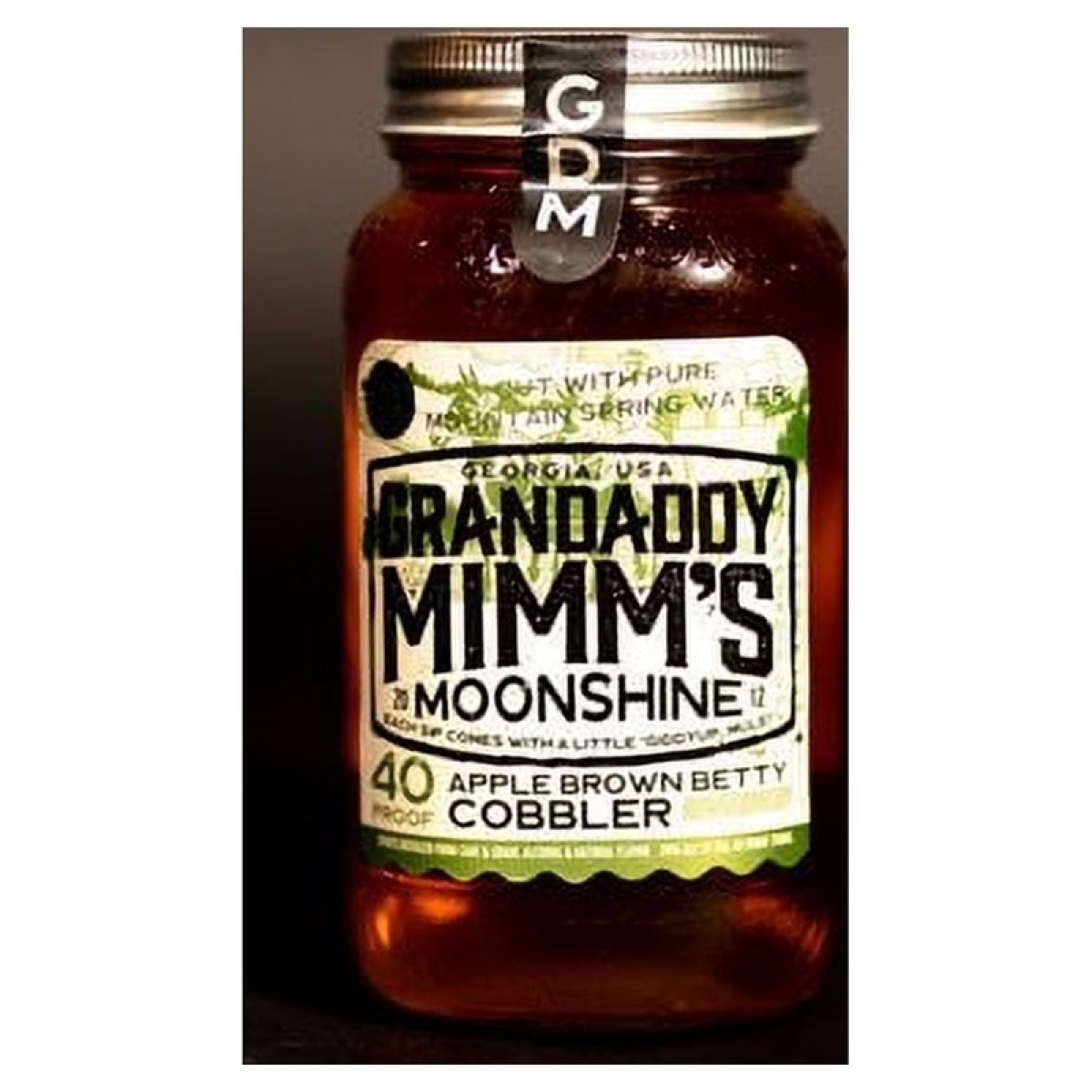 GDM Brown Apple Betty Moonshine 50ml 40 Degrees