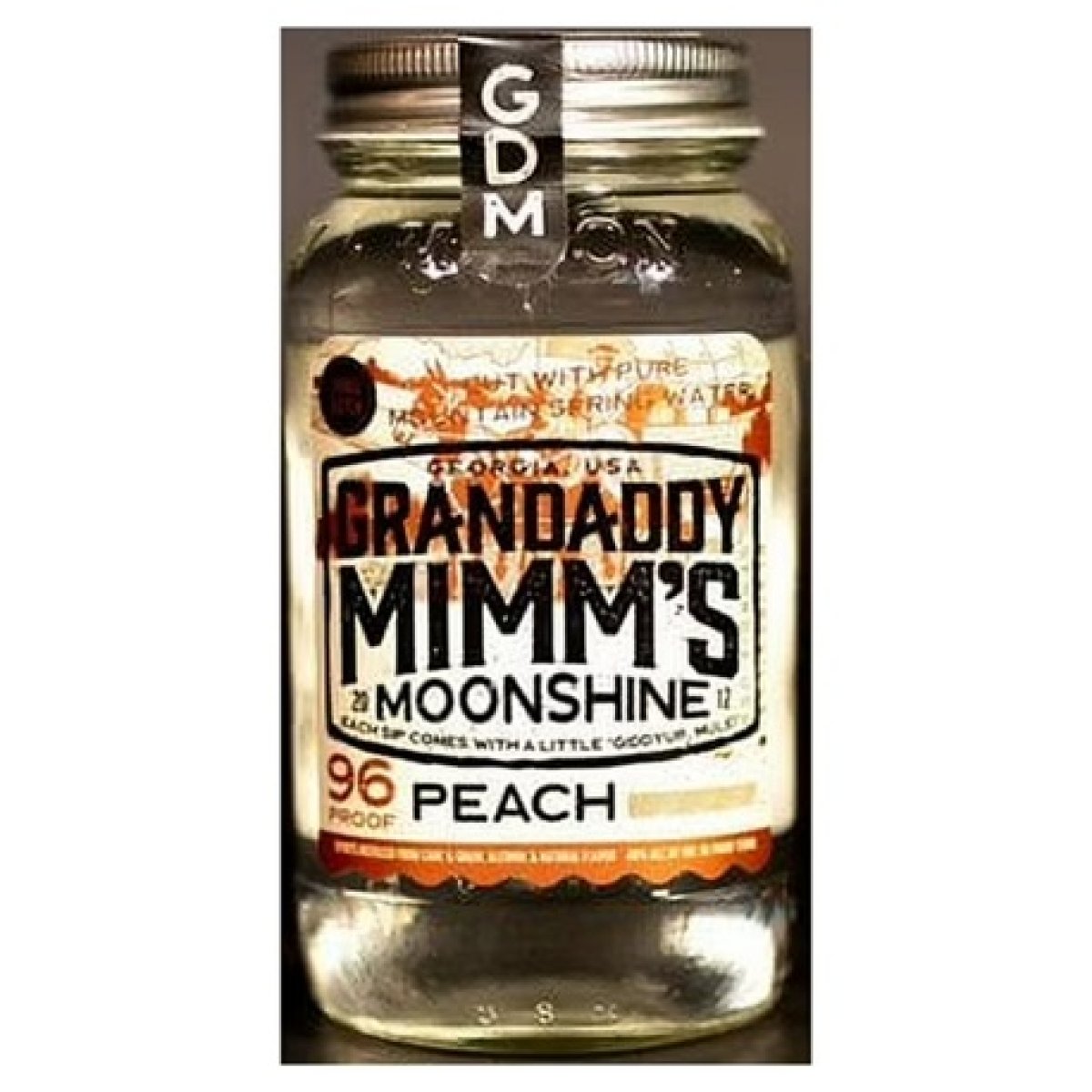 Grandaddy Mimms Peach 96 Moonshine 50ml - 48/box