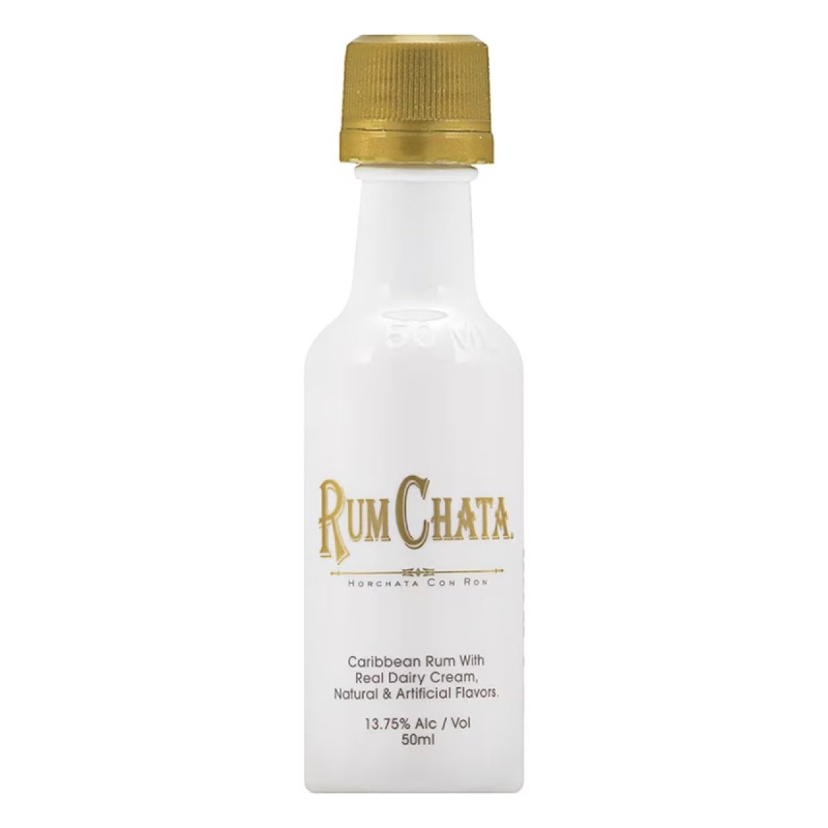 RumChata Original, Made with Premium Caribbean Rum, 50ml Plastic Bottle