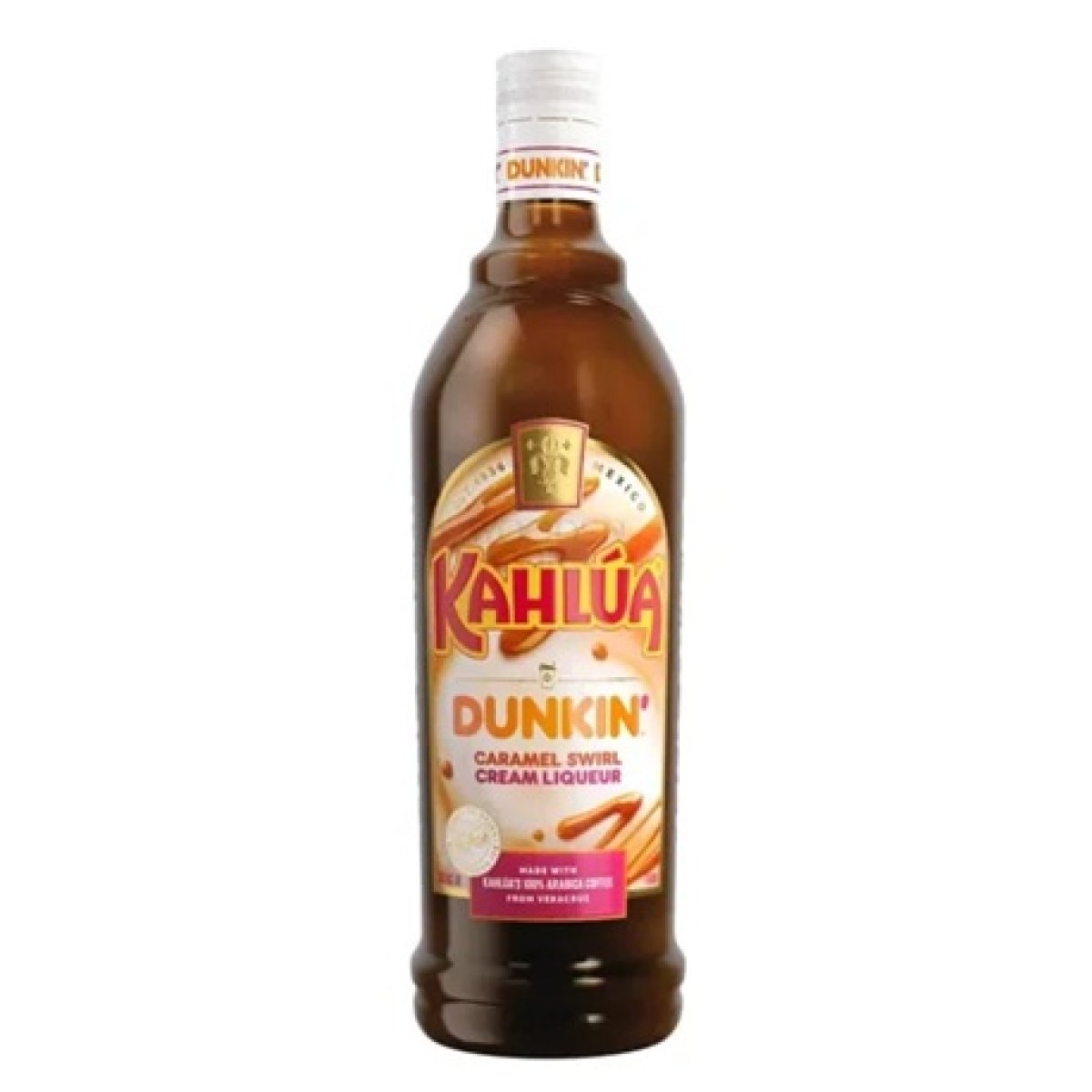 Kahlua Dunkin' Cream Liqueur with Caramel Swirls 750ml, 16% Abs
