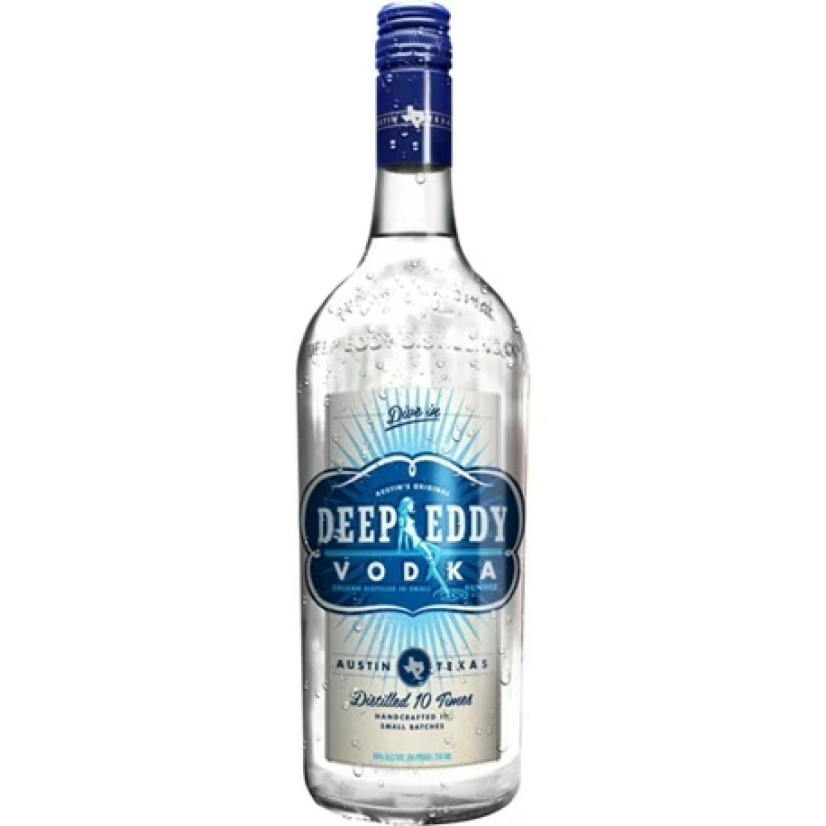 Deep Eddy Vodka Craft Liqueur 1 Unit, 750 ml, 40% ABV, Shelf Stable, Glass Bottle, New