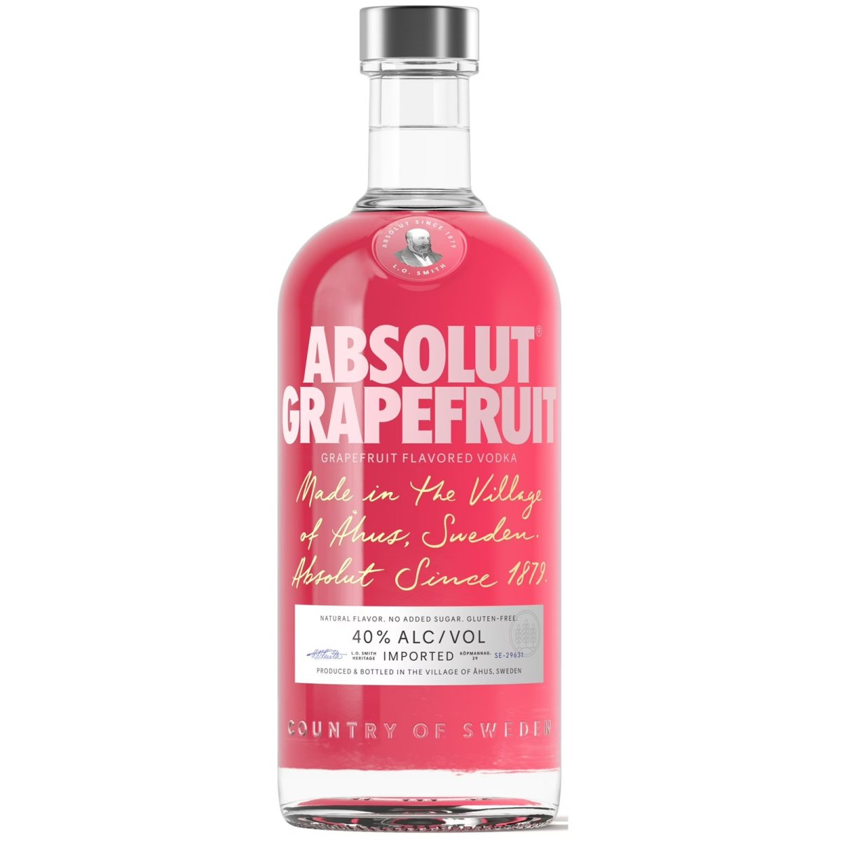 Absolut Grapefruit Flavored Vodka 750ml Bottle, 40% Abs