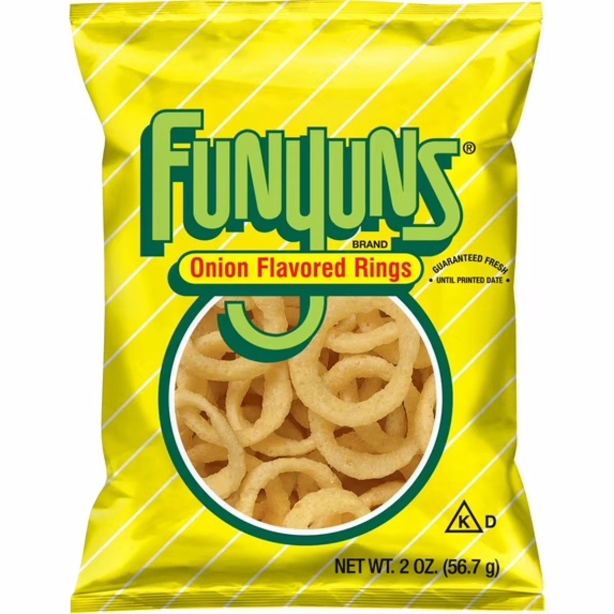 Funyuns Onion Flavored Rings Regular, 2oz Bag
