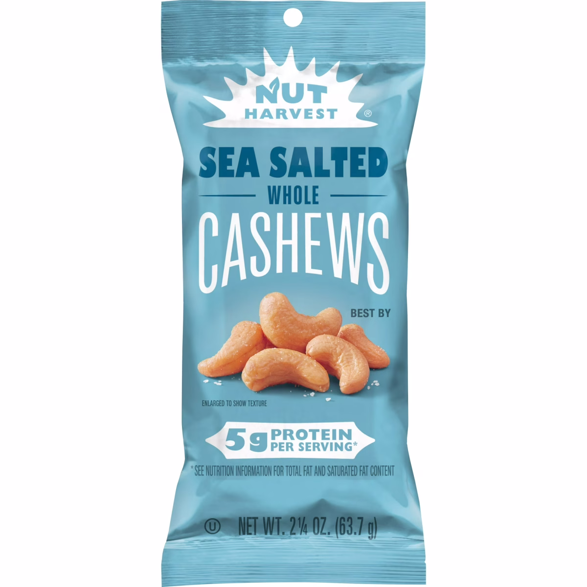 Nut Harvest Cashews, 2.25 oz
