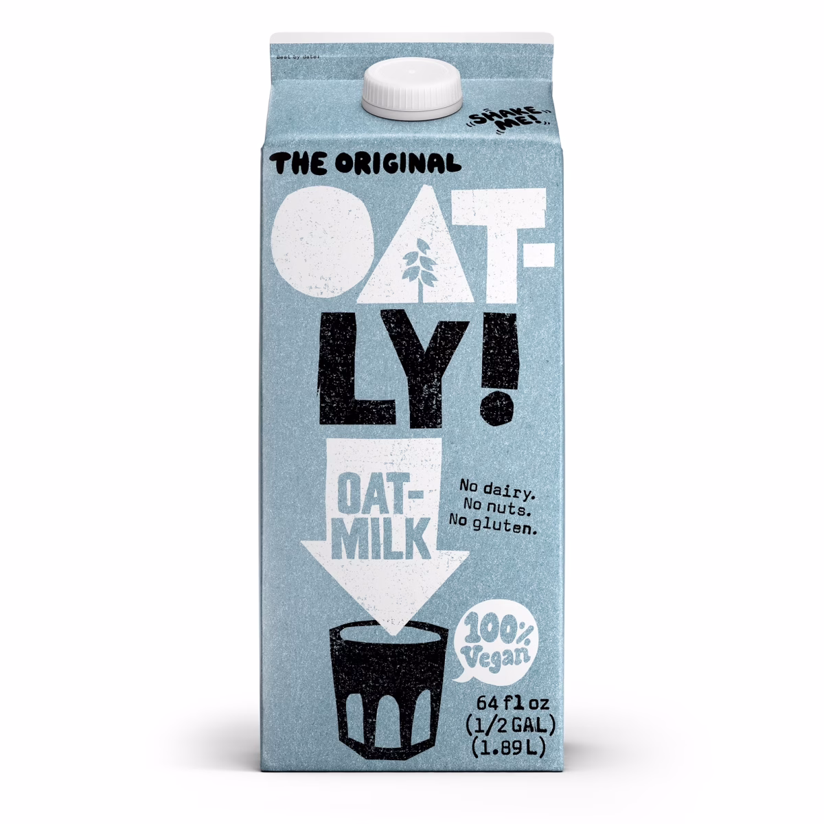 Oatly The Original Oat Milk, Half Gallon, 64 fl oz