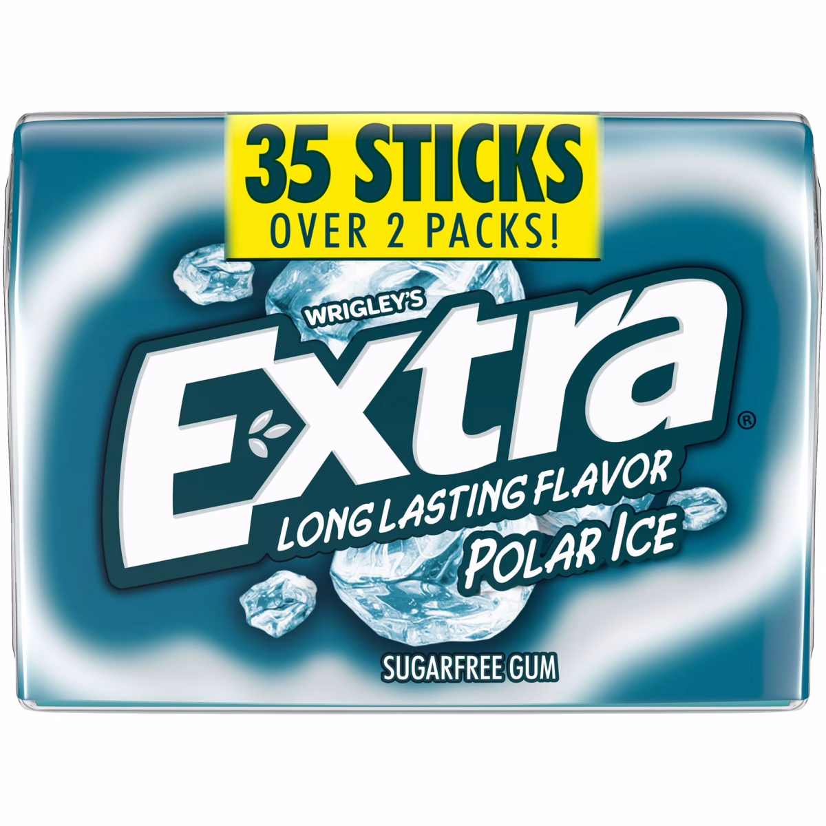 Extra Polar Ice Back To School Sugar Free Chewing Gum - 35 Stick Mega Pack