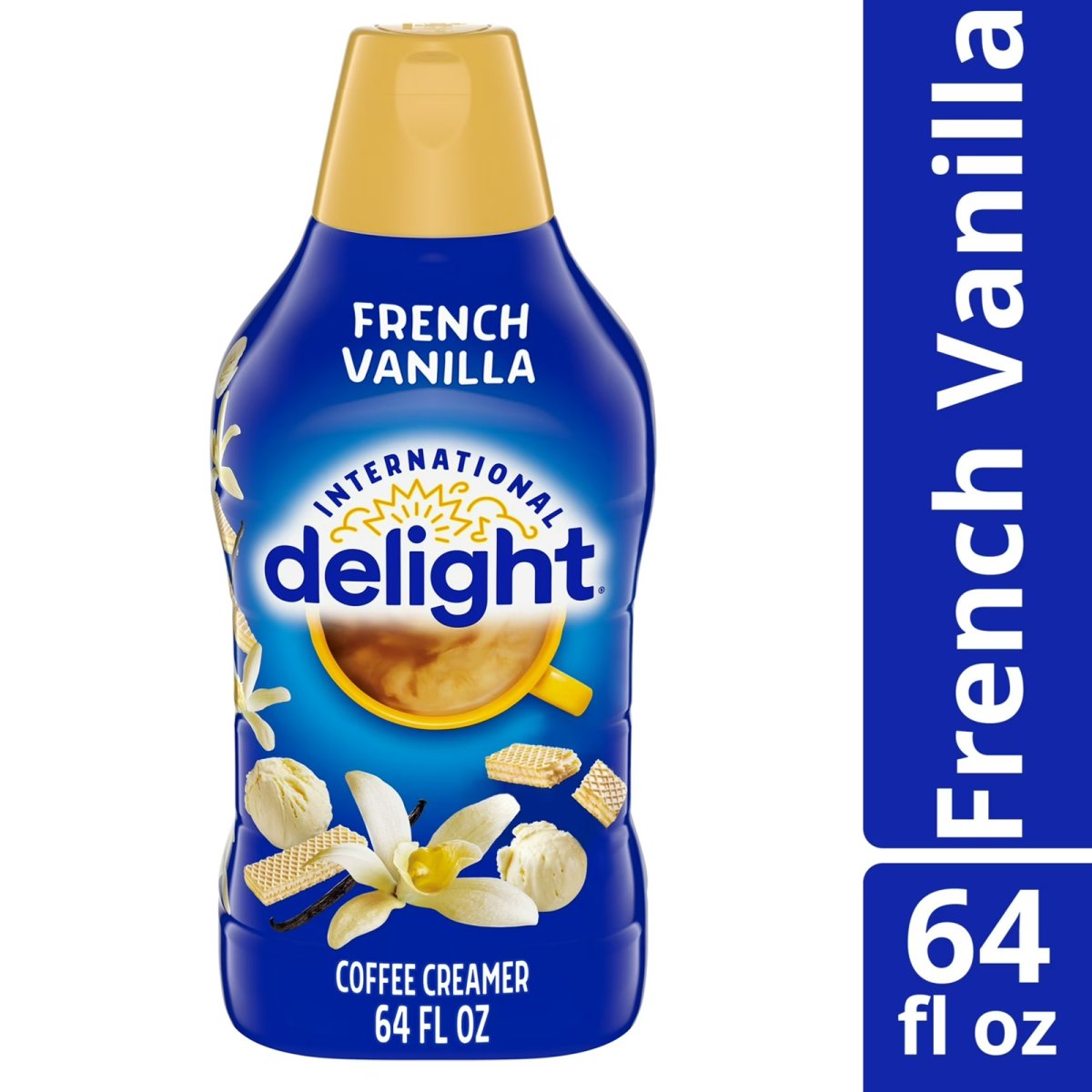 International Delight French Vanilla Coffee Creamer, 64 fl oz Bottle